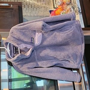 Girls Patagonia 1/4 snap fleece